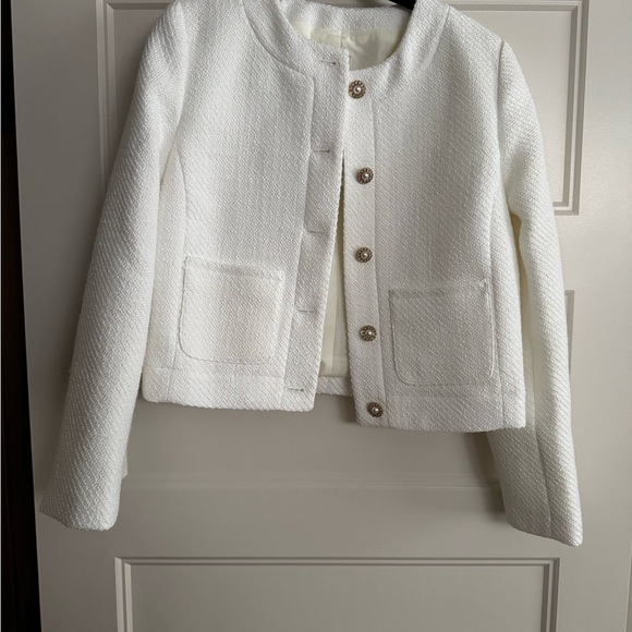J. Crew Jackets & Blazers - j crew tweed lady jacket NWT - size 2